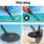 Weisshorn Metal Detector Kit 180mm Deep LCD Screen, Waterproof Pinpointer, Adjustable Shaft, Headphones Included