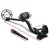 Weisshorn Metal Detector LCD 220MM Deep Waterproof Pinpointer Set, 250MM Coil, 360° Side-Scan, Adjustable Shaft