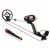 Weisshorn Metal Detector Set 180MM Deep Sensitive Waterproof Pinpointer Treasure Hunter Kit Black Adjustable Shaft