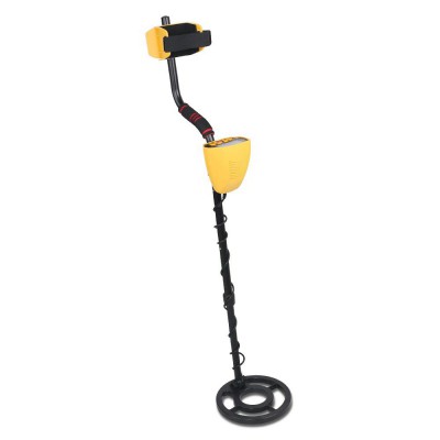 Weisshorn Metal Detector 180MM Deep Waterproof Treasure Hunter with LCD Screen and Headphones Yellow Adjustable Weisshorn Metal Detector 180MM Deep Waterproof Treasure Hunter with LCD Screen and Headphones Yellow Adjustable