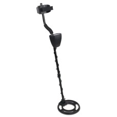Weisshorn Metal Detector 220MM Deep Sensitive Waterproof Gold Treasure Hunter LCD with Headphones, Black