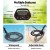 Weisshorn Metal Detector 220MM Deep Sensitive Waterproof Gold Treasure Hunter LCD with Headphones, Black