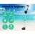 Weisshorn Metal Detector 180MM Deep Sensitive Waterproof Gold Digger, Adjustable Length, DISC Setting, Black