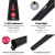 Weisshorn Pinpointer Metal Detector 40mm Sensitive Waterproof Handheld 360° Detection with LED & Vibrating Alarm Black