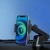 Devanti Wireless Car Charger 15W Fast Charging Car Mount with Vent Clip & Suction Cup, 360° Rotation, Safety Features
