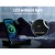 Devanti 4-in-1 Wireless Charger Station, Fast Charging, Foldable, Black, Qi-Certified for Phone, iWatch, Airpods
