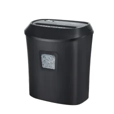 Devanti Cross-Cut Electric Paper Shredder, 10-Sheet Capacity, 21L Bin, CD/DVD, Reverse Function, Overheat Protection
