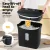Devanti 12L Cross-Cut Shredder - 8-Sheet Capacity, Secure Home & Office Use, Credit Card Shredding, Overheat Protection