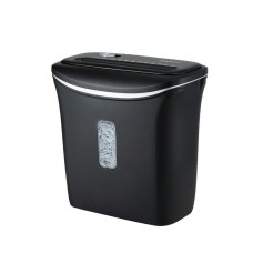 Devanti 12L Cross-Cut Shredder - 8-Sheet Capacity, Secure Home & Office Use, Credit Card Shredding, Overheat Protection