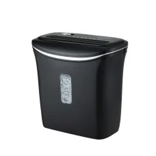 Devanti 12L Cross-Cut Shredder - 8-Sheet Capacity, Secure Home & Office Use, Credit Card Shredding, Overheat Protection