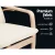 Artiss Rocking Armchair, Birch Plywood, Beige, 67x81x86cm, Comfortable Bentwood Design, 100% Cotton Fabric