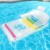Bestway Inflatable Pool Float Lounge Seat with Pillow Bed, Sturdy Vinyl, 147x84x58cm, Leak-Proof Chambers, Repair Kit
