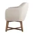Artiss Fabric Tub Lounge Armchair, Faux Linen, 67x70x82cm, Beige - Modern Comfort with Solid Rubber Wood Base