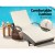 Gardeon Sun Lounge Wicker Beach Chair - Adjustable Aluminium Frame, UV-Resistant, 190cm, Grey & Beige, 1-Year Warranty