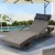 Gardeon Adjustable Sun Lounge: Weather-Resistant Wicker Armchair with Cushions, 4-Position Backrest, Grey & Beige