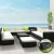 Gardeon 13-Piece Outdoor Sofa Set - UV-Resistant Wicker, Aluminium Frame, Glass Top, Cushions, Water-Resistant Cover