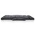 Artiss Floor Lounge Sofa Bed with Armrest, Adjustable Flocking Fabric, Charcoal, 195cm, Foldable & Cushioned
