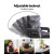 Artiss Floor Lounge Sofa Bed with Armrest, Adjustable Flocking Fabric, Charcoal, 195cm, Foldable & Cushioned