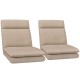 Artiss 2X Floor Chair Sofa Linen Beige - 5 Reclining Positions, Foldable Design, Faux Linen Fabric, 122cm x 50cm x 14cm Artiss 2X Floor Chair Sofa Linen Beige - 5 Reclining Positions, Foldable Design, Faux Linen Fabric, 122cm x 50cm x 14cm