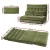 Artiss Green 2-Seater Lounge Sofa Bed - Adjustable, Faux Linen, Steel Frame, High Resilience Foam, Easy Storage Artiss Green 2-Seater Lounge Sofa Bed - Adjustable, Faux Linen, Steel Frame, High Resilience Foam, Easy Storage
