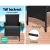 Gardeon 4 Seater Outdoor Sofa Set - Black Rattan, Steel Frame, Tempered Glass Table, Cushions, Storage Cover Included