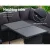Gardeon 9-Seater Outdoor Sofa Dining Set, Black PE Wicker, Steel Frame, UV & Weather Resistant, Cushions, Glass Table