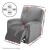 Artiss Recliner Chair Cover, Velvet, 1-Seater, Grey - Luxurious Comfort & Anti-Slip Design, Machine Washable