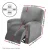 Artiss Recliner Chair Cover, Velvet, 1-Seater, Grey - Luxurious Comfort & Anti-Slip Design, Machine Washable