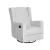 Artiss Recliner Armchair, Grey Faux Linen, 360° Swivel, 74x93x98cm, Ergonomic, Remote-Controlled, 1-Year Warranty