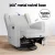 Artiss Recliner Armchair, Grey Faux Linen, 360° Swivel, 74x93x98cm, Ergonomic, Remote-Controlled, 1-Year Warranty