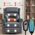 Artiss Electric Power Lift Recliner Chair with Massage & Heat, Skin-Friendly Fabric, 8-Point, 86x98x107cm, Grey