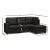 Artiss Dark Grey Modular Sofa Chaise Set, 4-Seater, Faux Linen, Wood Frame, Plush Foam, Custom Configurations
