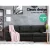 Artiss Dark Grey Modular Sofa Chaise Set, 4-Seater, Faux Linen, Wood Frame, Plush Foam, Custom Configurations