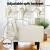 Artiss Serena 3-Seater Sofa Bed - Tufted Faux Linen, Adjustable Backrest, Space-Saver for Small Homes, Beige