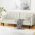 Artiss Serena 3-Seater Sofa Bed - Tufted Faux Linen, Adjustable Backrest, Space-Saver for Small Homes, Beige