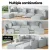 Artiss Modular Sofa Chaise Set, Faux Linen, 6-Seater, Grey, 361cm, Modern Living Room Furniture, Comfortable & Stylish