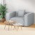 Artiss Alvin Modular Sofa Chaise Set - 1-Seater Grey | Modern Comfort & Style with Soft Linen & Durable Wood Frame