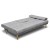 Artiss 3-Seater Sofa Bed 188CM Grey Faux Linen - Stylish, Space-Saving, Adjustable, Eco-Friendly, Cup Holders Included