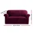 Artiss Velvet Sofa Cover for 2-Seater - Ruby Red, Stretchable Crystal Velvet with Anti-Slip Foam, Machine Washable