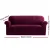 Artiss Ruby Red Velvet Sofa Cover for 3-Seater Couch - Stretchable, Machine Washable, Anti-Slip, Elegant Style