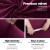 Artiss Ruby Red Velvet Sofa Cover for 3-Seater Couch - Stretchable, Machine Washable, Anti-Slip, Elegant Style