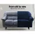 Artiss Velvet Sofa Cover, 3-Seater, Sapphire - Stretchable, Machine Washable, Anti-Slip, Crystal Velvet Protection