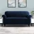 Artiss Velvet Sofa Cover, 3-Seater, Sapphire - Stretchable, Machine Washable, Anti-Slip, Crystal Velvet Protection