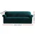 Artiss 4-Seater Velvet Sofa Cover in Agate Green - High Stretch, Anti-Slip, Machine Washable, All-Round Protection