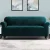 Artiss 4-Seater Velvet Sofa Cover in Agate Green - High Stretch, Anti-Slip, Machine Washable, All-Round Protection