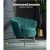 Artiss Armchair Velvet Green 71cm Shell Back, High Resilience Foam Padding, Gold Metal Legs, Modern Accent Chair