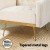 Artiss Armchair Boucle Fabric Beige 66x69x88cm - Modern Scandinavian Style, Sturdy Metal Frame, Plush Comfort