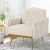 Artiss Armchair Boucle Fabric Beige 66x69x88cm - Modern Scandinavian Style, Sturdy Metal Frame, Plush Comfort