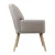 Artiss Sebastini Armchair, Faux Fabric, Beige, 63x64.5x84cm, Luxurious Comfort, Elegant Design, Easy Assembly
