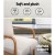 Artiss Armchair, Faux Fabric, Beige, 65x76.5x72.5cm, Comfortable Olive Design, High-Resilience Foam, Elegant & Sturdy